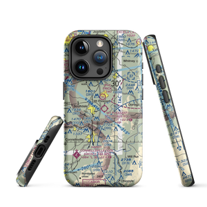 W.P.H.S. Heliport (P99) VFR Sectional  Tough iPhone Case