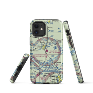 Wabash Municipal Airport (IWH) VFR Sectional  Tough iPhone Case