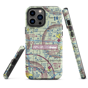 Wabasis Lake Airport (MI80) VFR Sectional  Tough iPhone Case