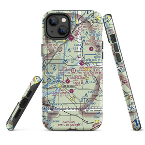 Wag-Aero Airport (WI92) VFR Sectional  Tough iPhone Case