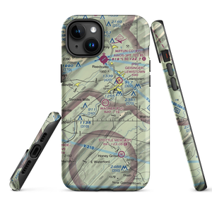 Wagner Airport (1PA4) VFR Sectional  Tough iPhone Case