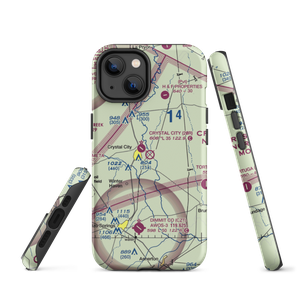 Wagner-Braxdale Airport (2TE8) VFR Sectional  Tough iPhone Case