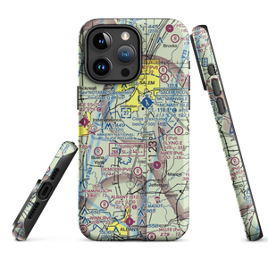 Wagoner Airport (4OR8) VFR Sectional  Tough iPhone Case