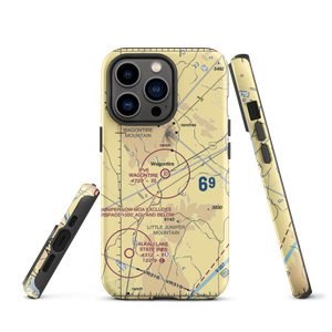 Wagontire Airport (81OR) VFR Sectional  Tough iPhone Case