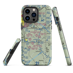 Wakefield Wings Airport (9MO5) VFR Sectional  Tough iPhone Case