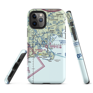 Wakulla County Airport (2J0) VFR Sectional  Tough iPhone Case