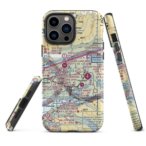 Walby Lake Seaplane Base (AA85) VFR Sectional  Tough iPhone Case