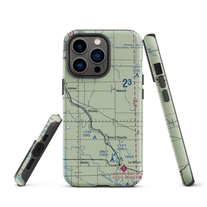 Waldie Farms Airport (67ND) VFR Sectional  Tough iPhone Case