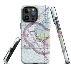 Wales Airport (IWK) VFR Sectional  Tough iPhone Case