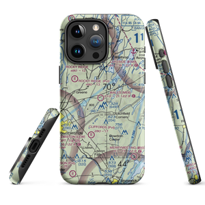 Wales Airport (ME6) VFR Sectional  Tough iPhone Case