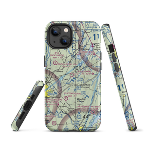 Wales Airport (ME6) VFR Sectional  Tough iPhone Case