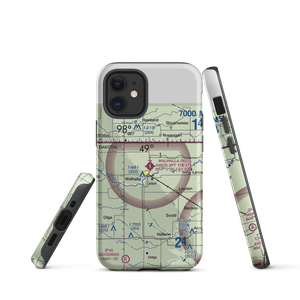 Walhalla Municipal Airport (96D) VFR Sectional  Tough iPhone Case