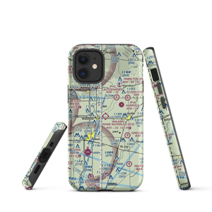 Walker/Rowe Waterloo Airport (4C2) VFR Sectional  Tough iPhone Case