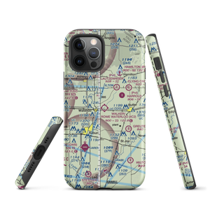 Walker/Rowe Waterloo Airport (4C2) VFR Sectional  Tough iPhone Case