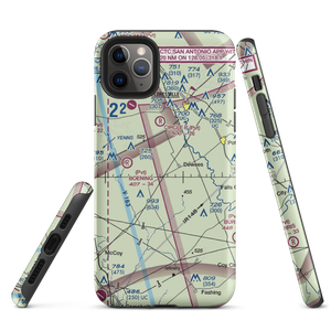 Wall Flying Service Airport (8TE1) VFR Sectional  Tough iPhone Case