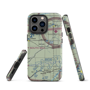 Wall Lake Municipal Airport (3Y0) VFR Sectional  Tough iPhone Case