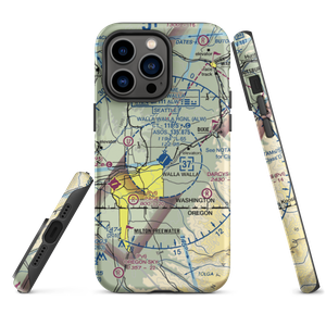 Walla Walla Regional Airport (ALW) VFR Sectional  Tough iPhone Case