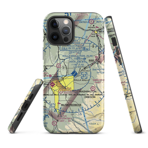 Walla Walla Regional Airport (ALW) VFR Sectional  Tough iPhone Case