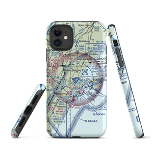 Wallops Flight Facility Airport (WAL) VFR Sectional  Tough iPhone Case