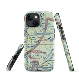 Walls Airport (1AR1) VFR Sectional  Tough iPhone Case