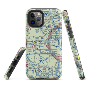 Walnut Wash Airport (6WI7) VFR Sectional  Tough iPhone Case