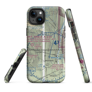 Waltenberry Field Ultralightport (13AZ) VFR Sectional  Tough iPhone Case