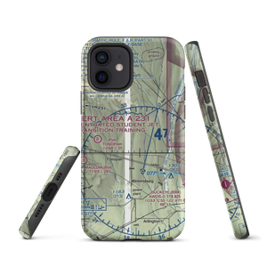 Waltenberry Field Ultralightport (13AZ) VFR Sectional  Tough iPhone Case