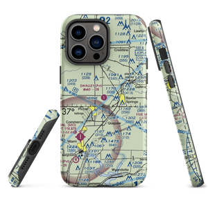 Walter A Swalley Airpark (78KS) VFR Sectional  Tough iPhone Case