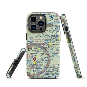 Walter A Swalley Airpark (78KS) VFR Sectional  Tough iPhone Case