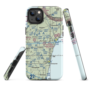 Walter's Agri-Center Airport (WI28) VFR Sectional  Tough iPhone Case