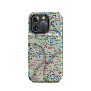 Waltman Airport (87PA) VFR Sectional  Tough iPhone Case