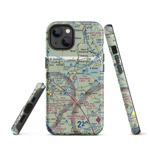 Waltman Airport (87PA) VFR Sectional  Tough iPhone Case