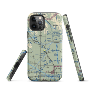 Walts Aerial Service Airport (NE17) VFR Sectional  Tough iPhone Case