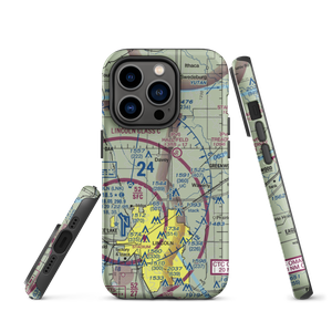 Warbonnet Ag Strip (NE39) VFR Sectional  Tough iPhone Case