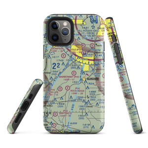 Warbonnet Airport (8OK1) VFR Sectional  Tough iPhone Case