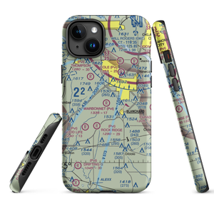 Warbonnet Airport (8OK1) VFR Sectional  Tough iPhone Case