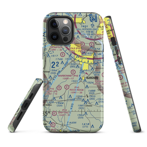 Warbonnet Airport (8OK1) VFR Sectional  Tough iPhone Case