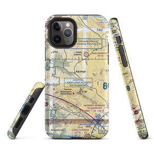 Ward Ranch Airport (0CA8) VFR Sectional  Tough iPhone Case