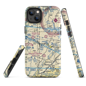 Ward's Airport (4MD2) VFR Sectional  Tough iPhone Case