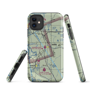 Warden Airport (2S4) VFR Sectional  Tough iPhone Case