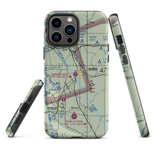 Warden Airport (2S4) VFR Sectional  Tough iPhone Case