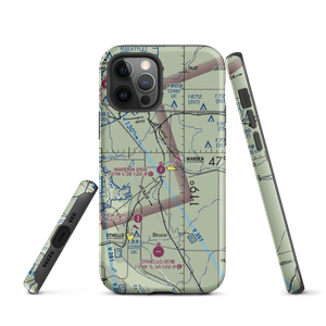 Warden Airport (2S4) VFR Sectional  Tough iPhone Case