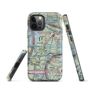 Ware Airport (MA53) VFR Sectional  Tough iPhone Case