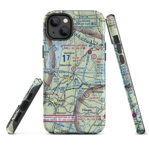 Ware Airport (UWA) VFR Sectional  Tough iPhone Case