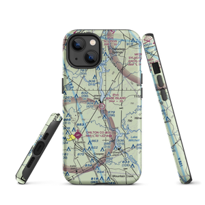 Ware Island Airport (01AL) VFR Sectional  Tough iPhone Case