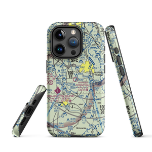 Warner Robins Air Park (5A2) VFR Sectional  Tough iPhone Case