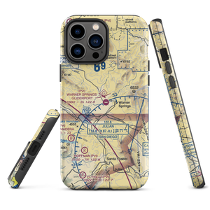 Warner Springs Gliderport Airport (CL35) VFR Sectional  Tough iPhone Case