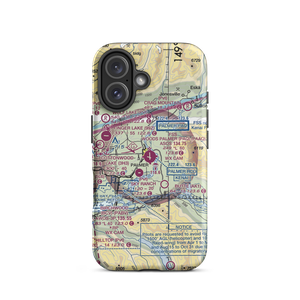 Warren Bud Woods Palmer Municipal Airport (PAQ) VFR Sectional  Tough iPhone Case