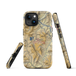 Warren /US Forest Service/ Airport (3U1) VFR Sectional  Tough iPhone Case