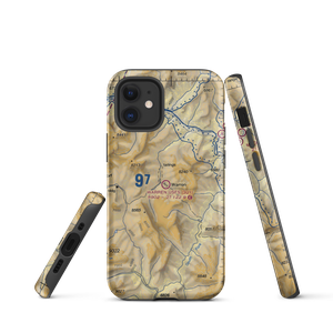 Warren /US Forest Service/ Airport (3U1) VFR Sectional  Tough iPhone Case